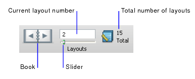 navigation controls in Layout mode