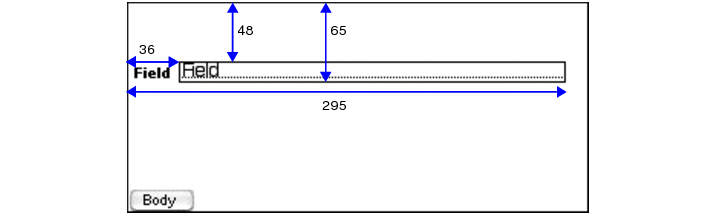 Field boundary example