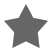 Pictogram met grijze ster in het scriptstappenvenster