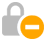 Unencrypted database icon